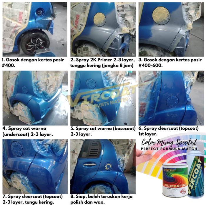 proton color, proton original color, cat kereta, cat warna proton